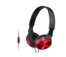 Słuchawki nauszne Sony MDRZX310APR.CE7 czerwone
