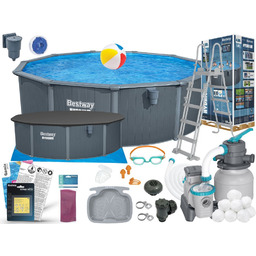 Basen Bestway 488x132 Ogrodowy Stelażowy 561CU 17w1