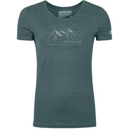 ORTOVOX 150 Cool Vintage Badge TS W Dark