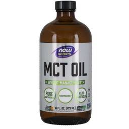 NOW Foods Płynny olej MCT 473 ml