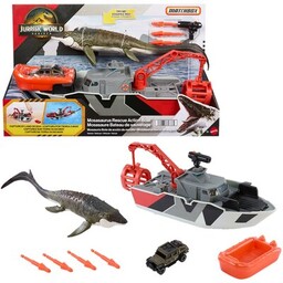 MATCHBOX Łódź Jurassic World Mozazaur JGG61