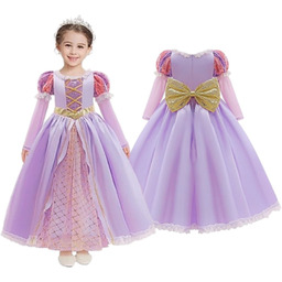 Sukienka Roszpunka Strój Kostium Roszpunki Księżniczka Zaplątani 152/158