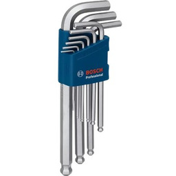 BOSCH Zestaw kluczy imbusowych (9 elementów)