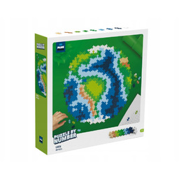 Plus-Plus Mini Puzzle po numerach Kula ziemska