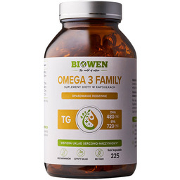 BIOWEN Omega 3 Family 720mg EPA 480mg DHA