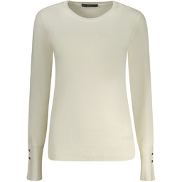 GUESS JEANS DAMSKI BIAŁY SWETER