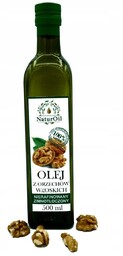 Olej orzechowy z orzechów włoskich 500ml NaturOil