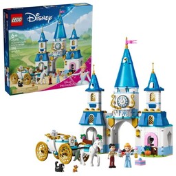 LEGO DISNEY PRINCESS 43275 Zamek Kopciuszka i kareta