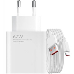 XIAOMI Ładowarka sieciowa Hyper Charge Combo 67W Biały