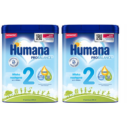 Humana 2 mleko w proszku dla dzieci powyżej
