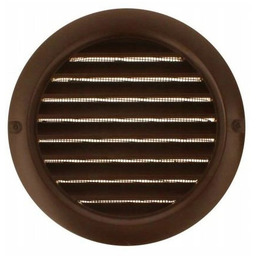 MW50/4KOSBR Kratka okrągła fi 50 brąz z siatką