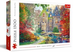 Trefl - Jesienny dworek - Puzzle 1500 Elementów