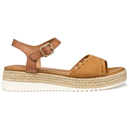Espadryle Geox D Eolie D55SRB 02243 C6001 Brązowy