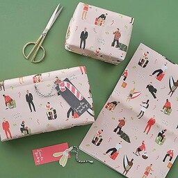 Ginger Ray Świąteczny Święty Mikołaj Baby 2 arkusze