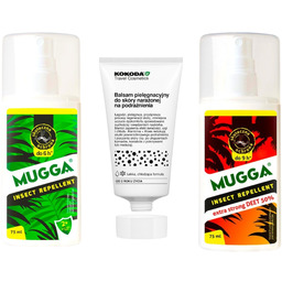 Zestaw Rodzinny Na Komary: Mugga 50% Mugga 9,5%