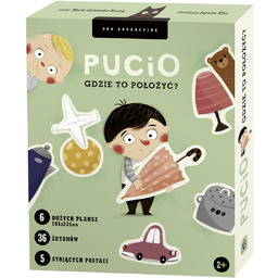 Pucio. Gdzie to położyć?, Nasza Księgarnia, gra planszowa
