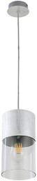 Rabalux Wisząca lampa szklana Zelkova 3154 zwis nad