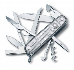 Victorinox Scyzoryk Huntsman Silvertech - 15 funkcji,