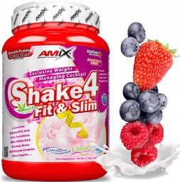 Zamiennik posiłku Amix Shake 4 Slim Owocowy 1kg
