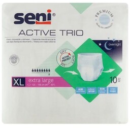 SENI ACTIVE TRIO X-LARGE Elastyczne majtki chłonne, 10
