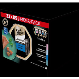 SHEBA Classics Rybne Smaki 32x85g
