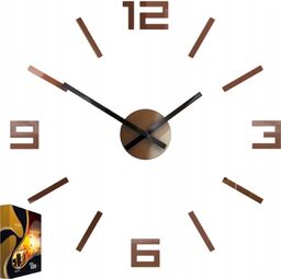 Zegar Ścienny Akrylowy Mechanizm Kwarcowy Arabic Copper Okrągły