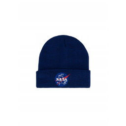 Alpha Industires Czapka Nasa Beanie 198948 rep. blue