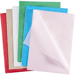 BillyBath 60 arkuszy papieru do pakowania prezentów, bibułka,