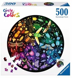 RAVENSBURGER Puzzle Paleta kolorów Insekty 12000820 (500 elementów)