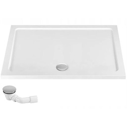 Rea Brodzik prysznicowy akrylowy Rea Savoy biały 80x100