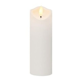 Świeczka LED 18cm 2000K 2xAA płomień biała