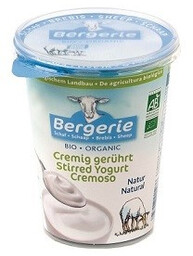 Bergerie Owczy kremowy jogurt naturalny 400 g (EKO)