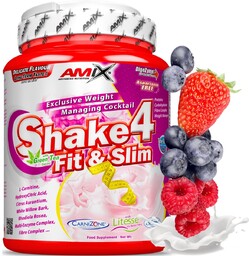 Zamiennik posiłku Amix Shake 4 Slim Owocowy 500g