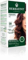 Herbatint 5R-JASNY MIEDZIANY KASZTAN Trwała Farba do Włosów