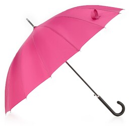 Parasol półautomatyczny szeroki fuksja