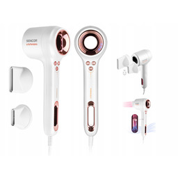 Wysokoprędkościowa Suszarka Do Włosów 1500W Bldc Jonizacja Sencor