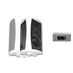 DENON CEOL RCDN-10 GREY + DEFINITIVE TECHNOLOGY AW5500