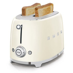 SMEG Toster TSF01CREU Kremowy