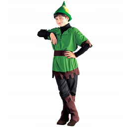 Strój Pan Elf Elfa Elfik Robin Krasnal Skrzat