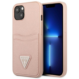 Etui iPhone 13 Guess różowe