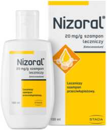 Nizoral 20mg/g szampon przeciwłupieżowy i przeciwgrzybiczy, 100 ml
