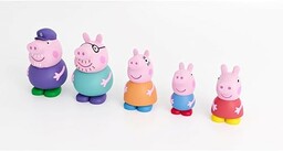 Świnka Peppa - Zestaw 5 figurek do kąpieli