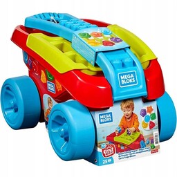 Bloks Wózek Sorter kształtów klocki FVJ47