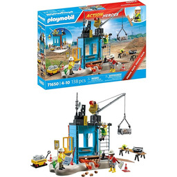 PLAYMOBIL Action Heroes Promo Pack 71650 Plac budowy,