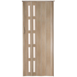 Drzwi harmonijkowe st5 80 x 201 cm jesion