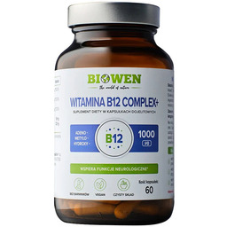 BIOWEN Witamina B12 Complex+ 60vegcaps