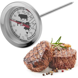 Westmark Termometr do mięsa, Z obrazkami ułatwiającymi odczytywanie