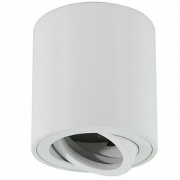 Oprawa okrągła ruchoma, aluminium, GU10 natynkowa tuba 84mm