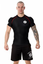 Poundout Rashguard Base Short Sleeve Black