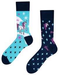 Todo Socks Unicorn,, Jednorożec, Kolorowe Skarpetki Kolor Unicorn